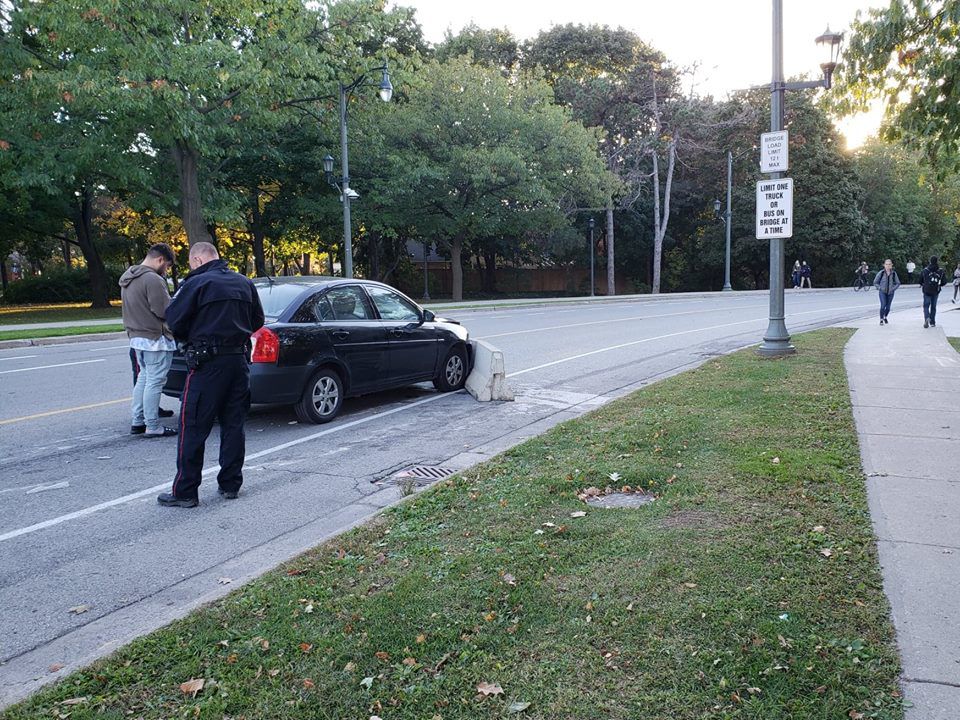 University Drive accident (Photo 1)